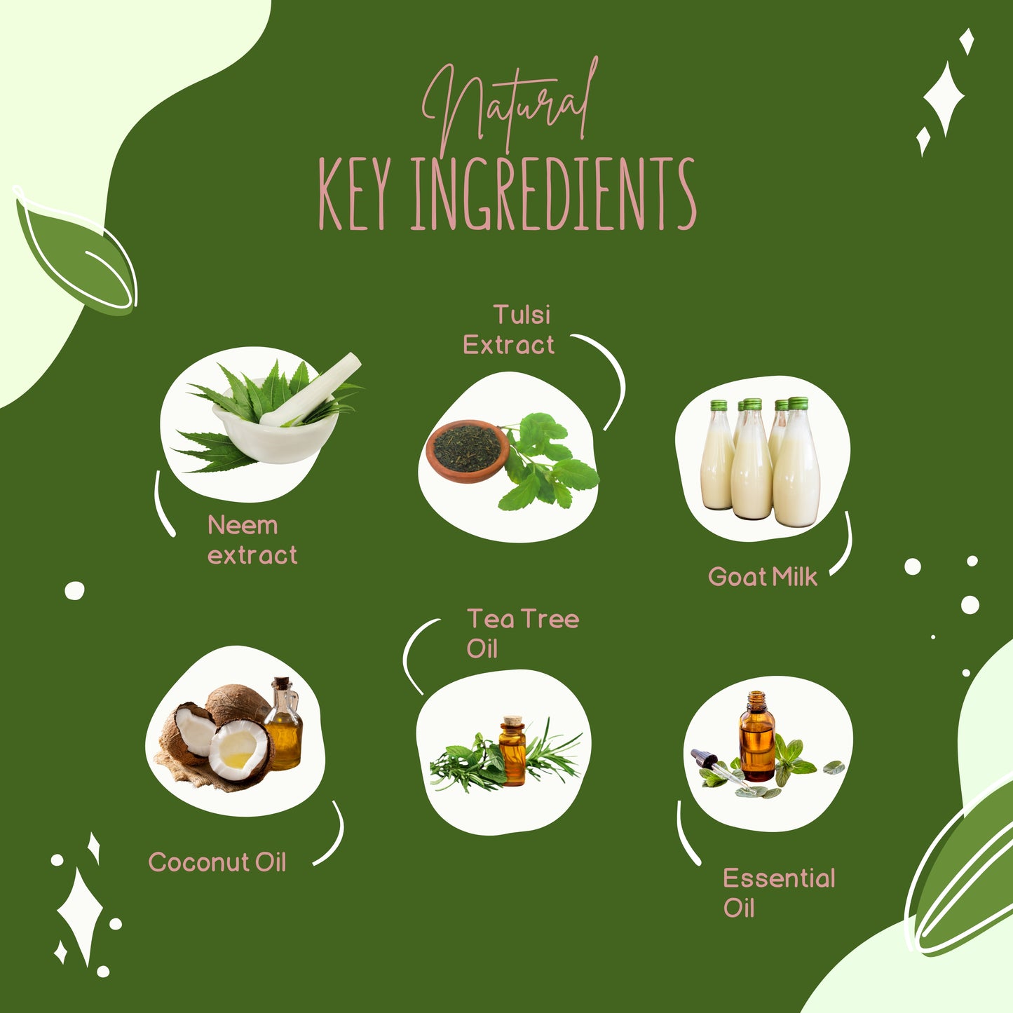 Ayursattv Neem Tulsi Natural Soap Prevents blackheads Of Skin