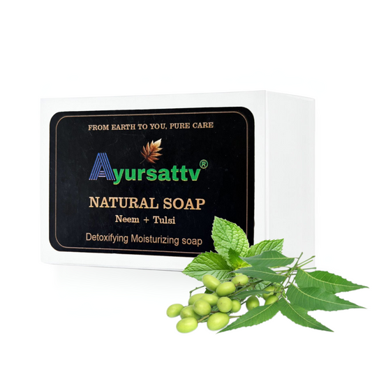 Ayursattv Neem Tulsi Natural Soap – Pack of 1