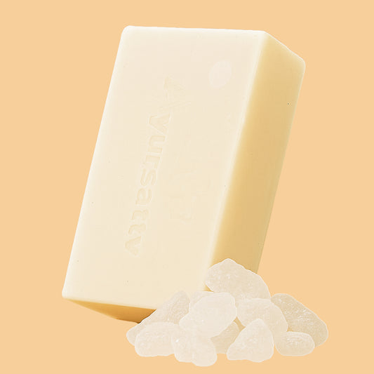 Ayursattv Natural Handmade Herbal Soap With Real Bhimseni Kapoor
